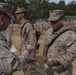 2nd Transportation Support Battalion Marines are awarded for participating in Operation Rolling Thunder