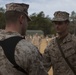 2nd Transportation Support Battalion Marines are awarded for participating in Operation Rolling Thunder