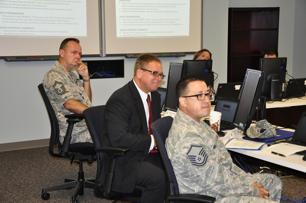 Language Enabled Airman Program Selection Board Day 1