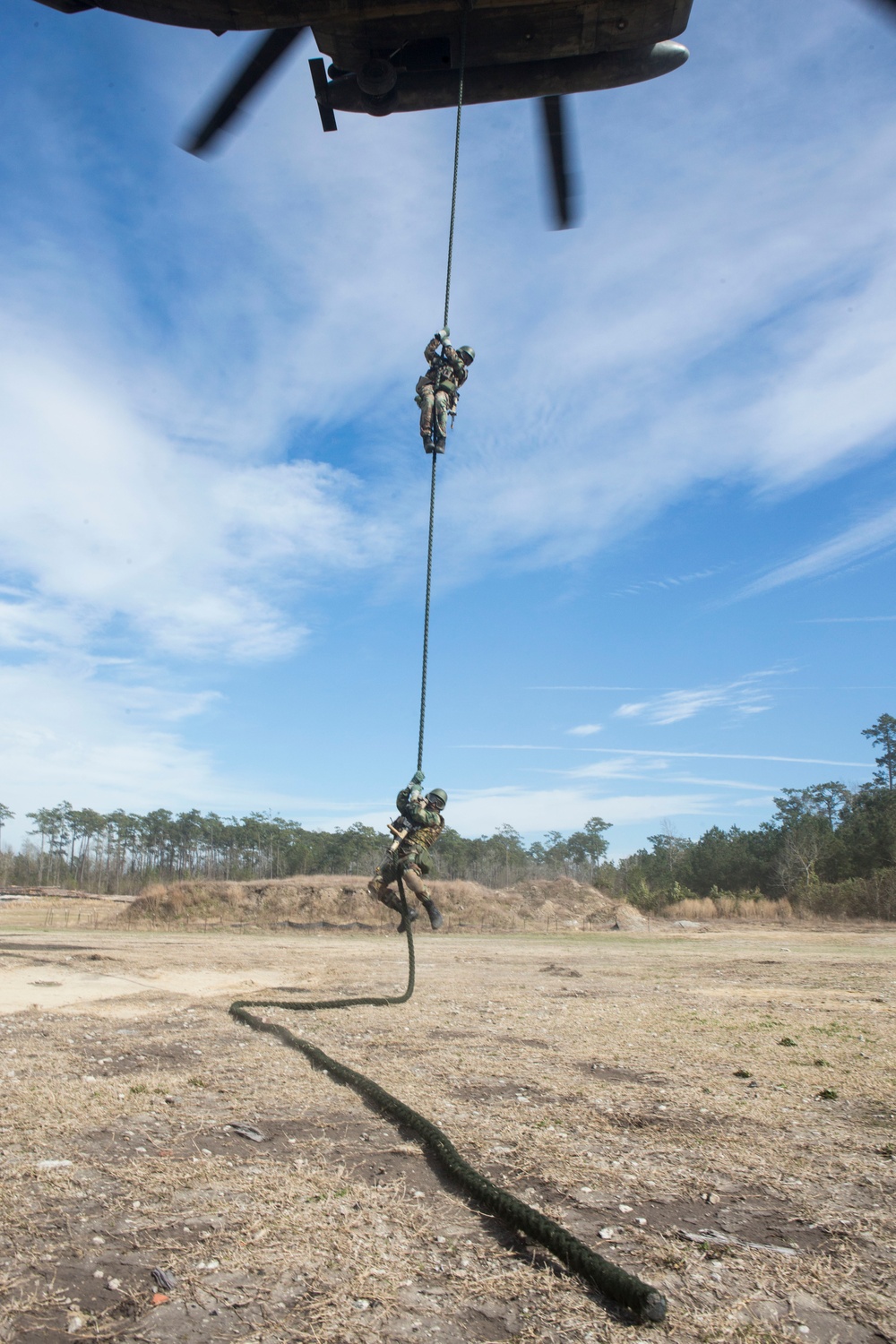 HMH-464 Force Recon Fast Rope