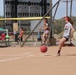 Spouses go toe-to-toe in kickball league