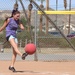 Spouses go toe-to-toe in kickball league