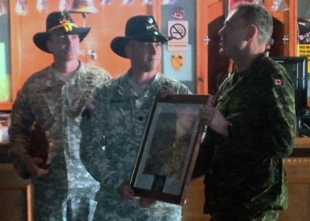 Cav Troops, Canadian Army bid farewell after training partnership