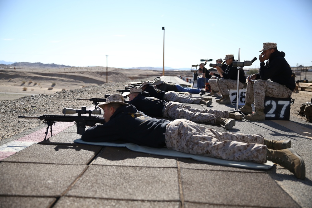 MCAGCC Gold holds 7th Regiment Midrange Rifle Competition