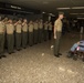 Marines greet WWII vet