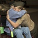 Marines greet WWII vet