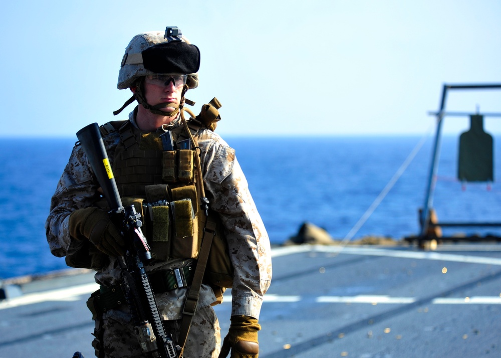 USS Blue Ridge operations