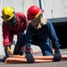 General shipboard firefighting training evolution