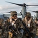 USS Bonhomme Richard: Preparations to board and launch an MV-22