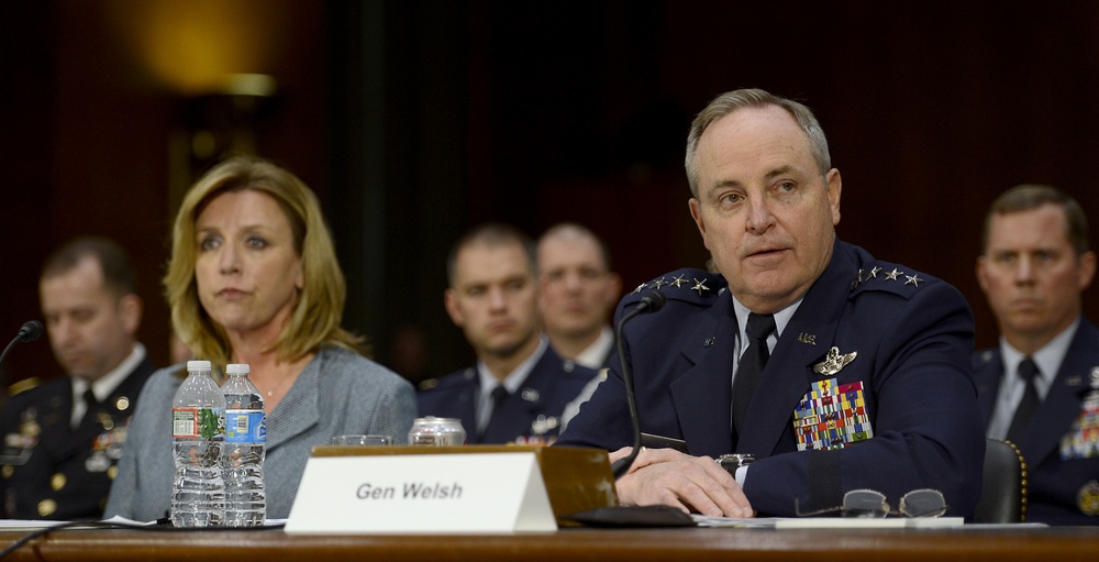 Leaders bring Air Force posture to the Senate Armed Services Committee