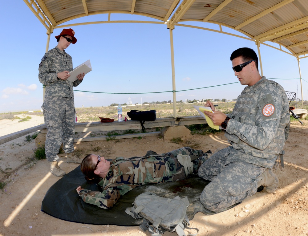 Nevada Guardsman takes home top honors during Task Force Sinai quarterly competition
