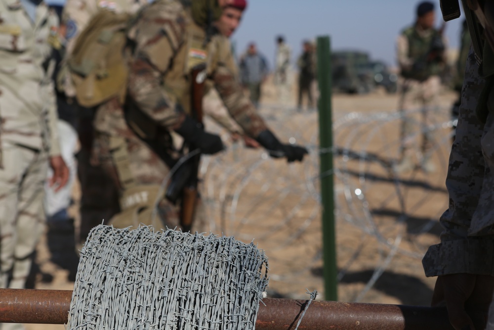 Danish anti-ISIL coalition members train Iraqi Security Forces in critical combat skills