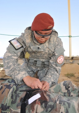 Texas Guard Soldier takes home top honors during Task Force Sinai quarterly competition