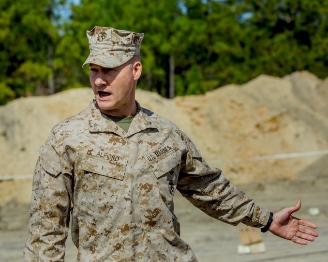 Marines and soldiers come together for the upcoming regimental exercise