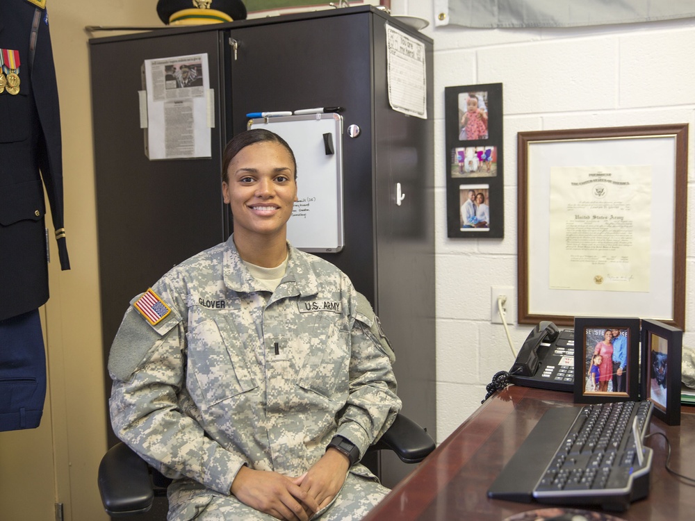 First female Army Drill Team commander earns position by “doing her job”