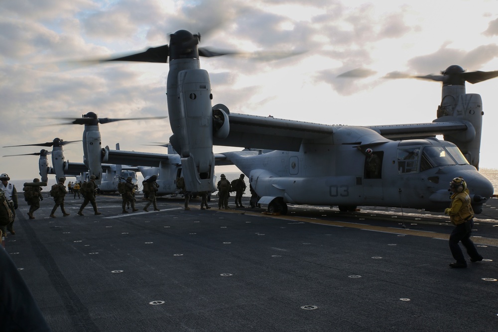 Forward, flexible, ready: 31st MEU participates in Certification Exercise