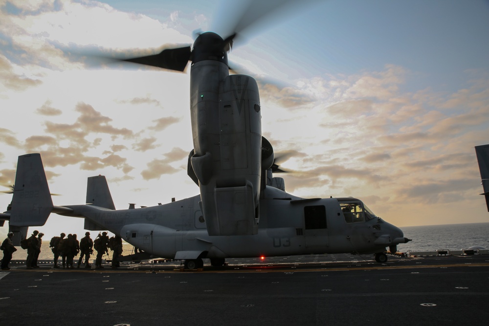 Forward, flexible, ready: 31st MEU participates in Certification Exercise