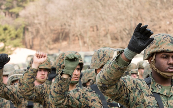 III MEF Band and 5th ANGLICO experience Mountain Warfare Training
