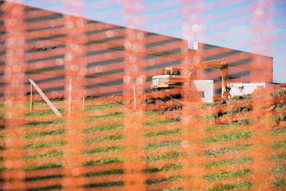 Infrastructure works on Chièvres Air Base