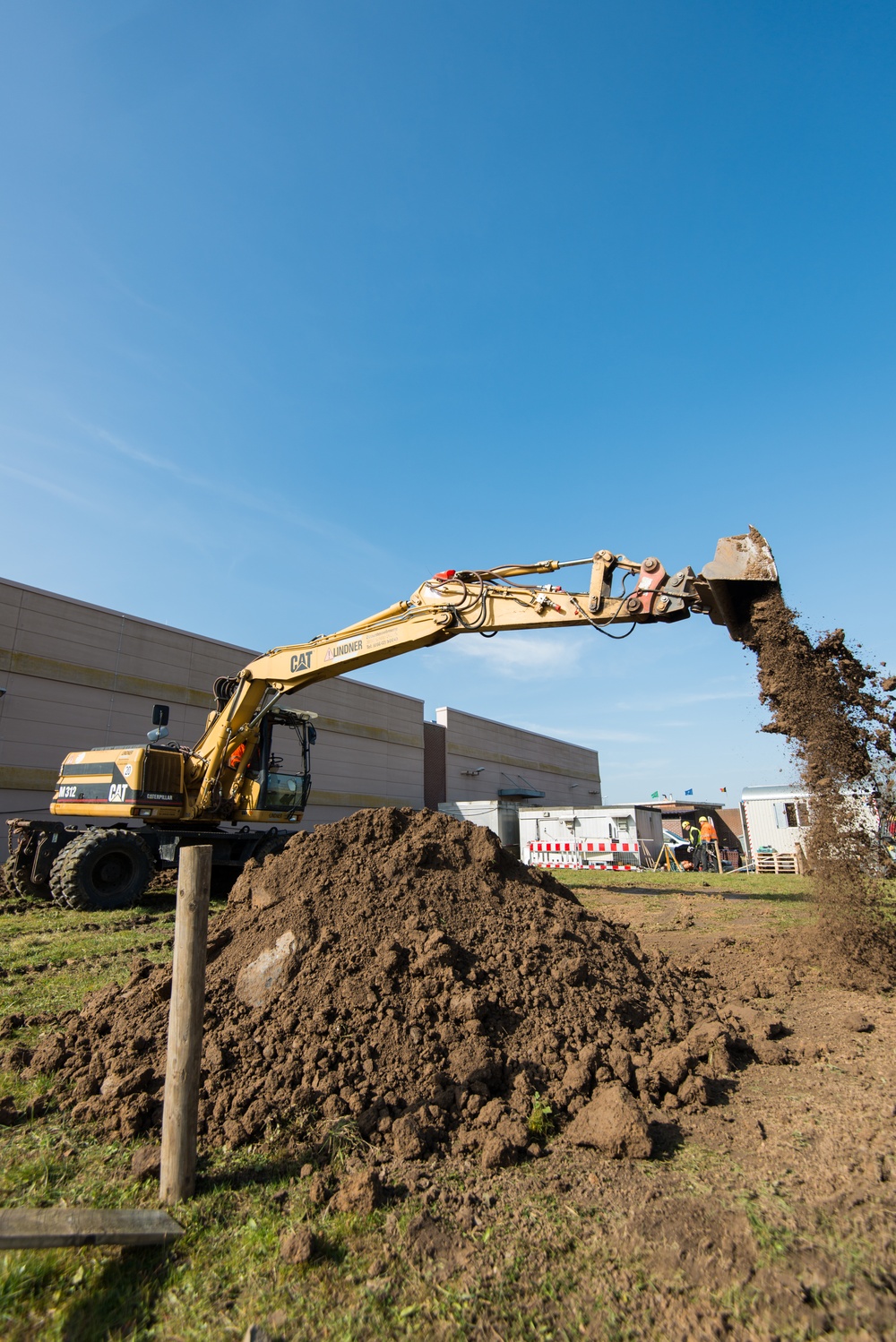 Infrastructure works on Chièvres Air Base