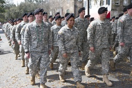 Irish eyes smile on 3rd ID Soldiers during Savannah St. Patrick’s Day Parade
