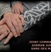 Joint command helps Airman jumpstart same-sex marriage