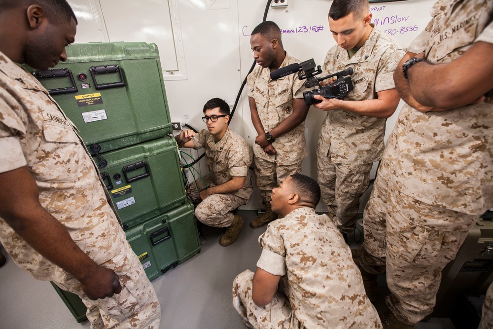 USMC Combat Camera TIPS Training - Camp Lejeune