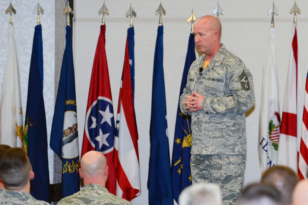 18th Air Force commander shares leadership messages