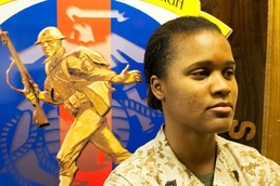 From the Islands to the Windy City; Marine sheds weight to become one of the few