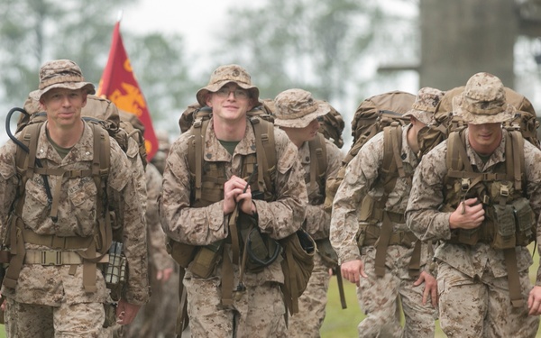 2/2 Marines hike for readiness
