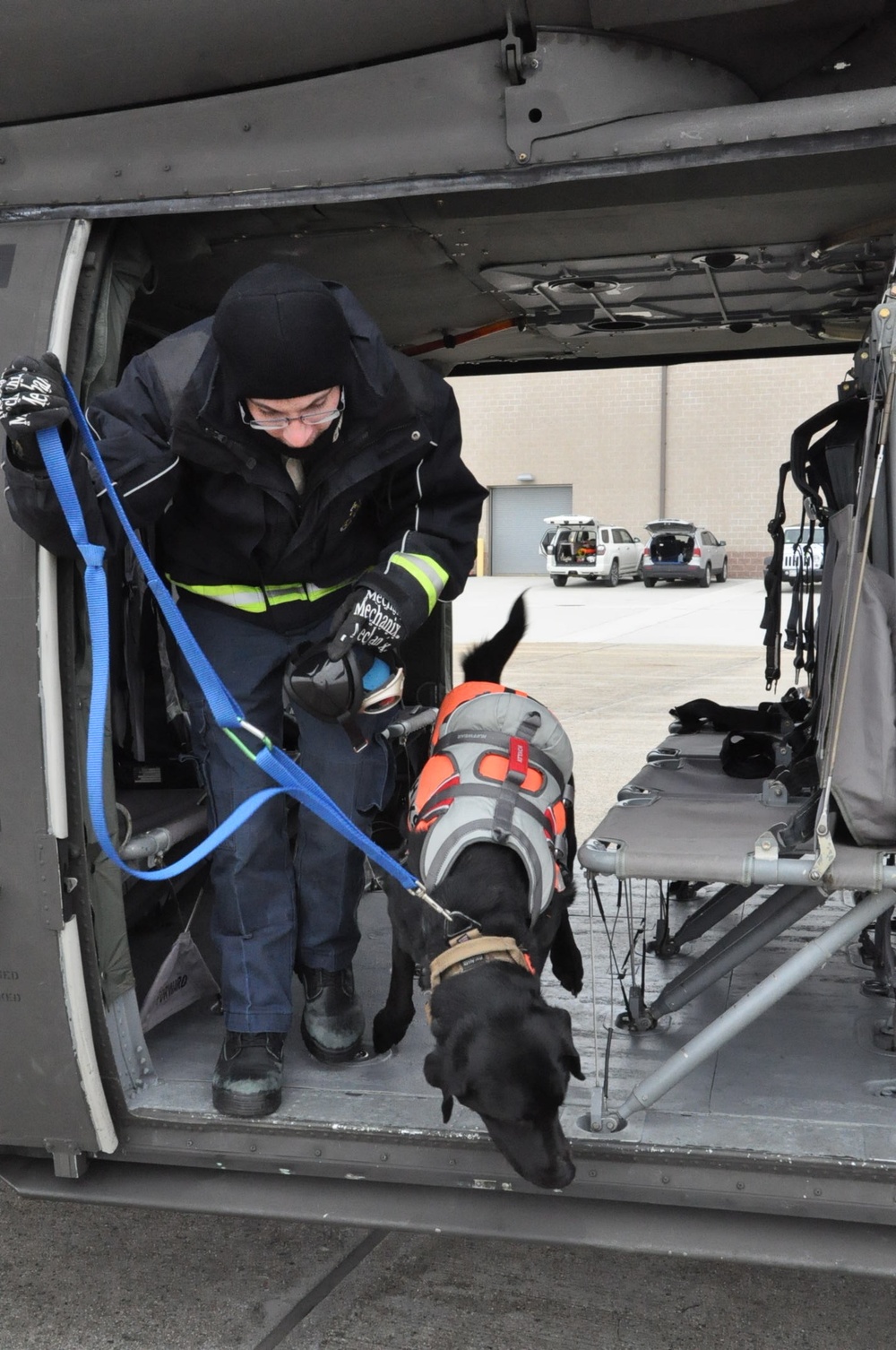 K9s train with Rhode Island National Guard