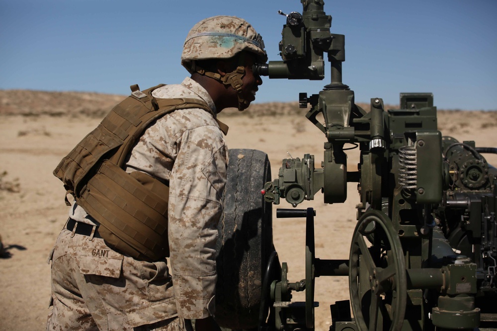 Integrated Task Force artillery Marines conduct fire-missions for MCOTEA assessment