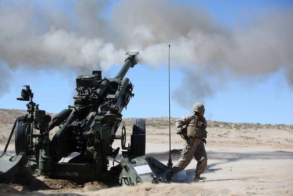 Integrated Task Force artillery Marines conduct fire-missions for MCOTEA assessment