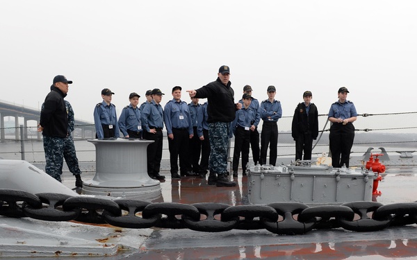 Sea cadet training