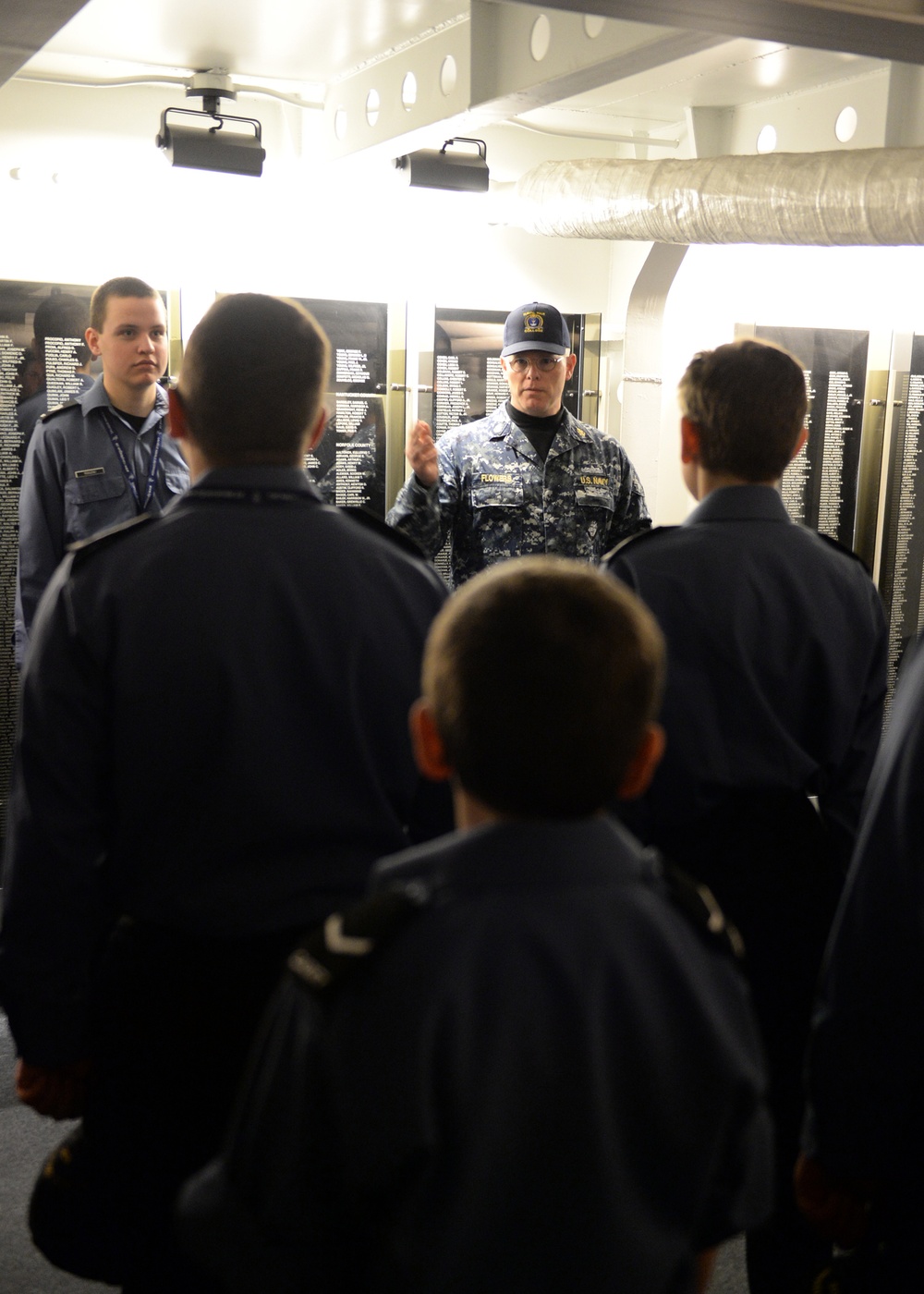 Sea cadet training