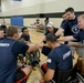 Coast Guardsmen play basketball from new perspective