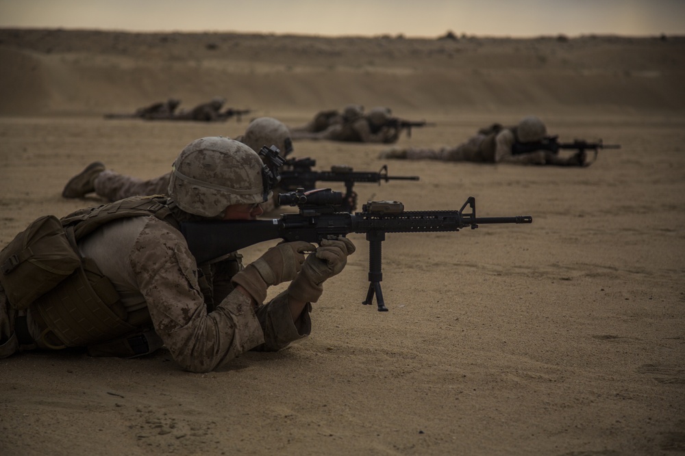 3rd LAAD Trains on Live-Fire Range