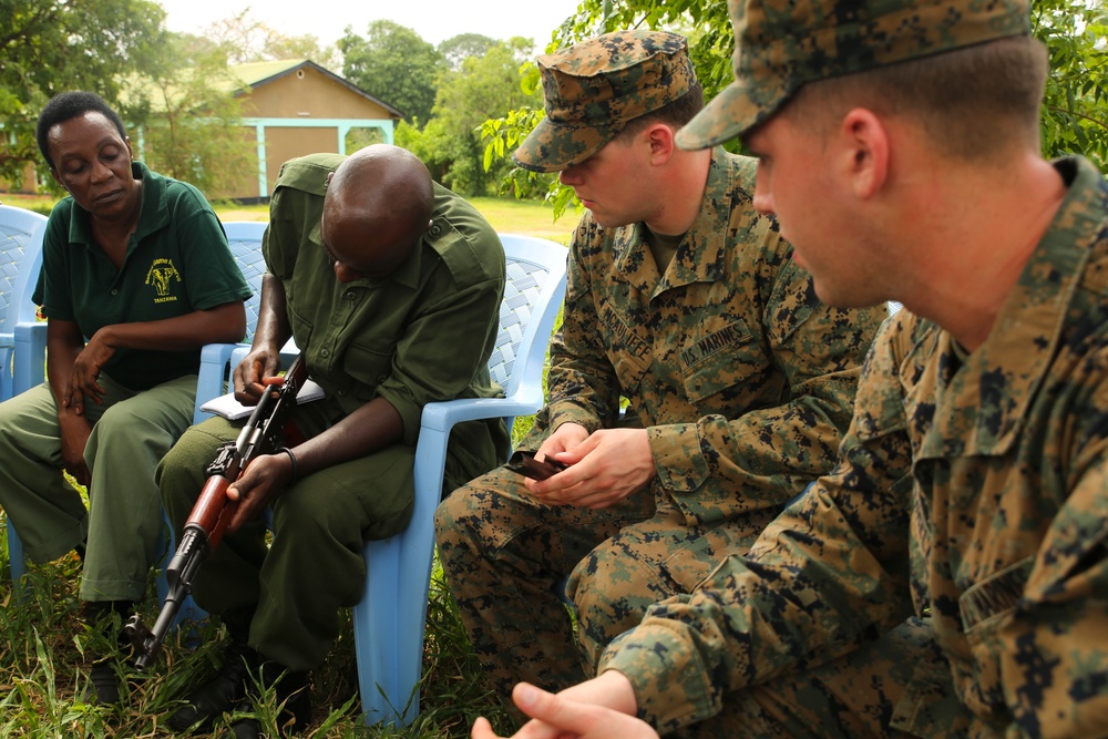 US Marines, Tanzanian rangers train to fight trafficking