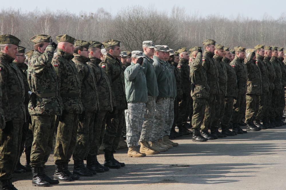 USAREUR Soldiers train with Polish partners