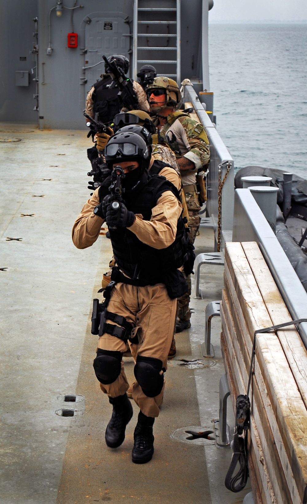 Visit, board, search and seizure at Eagle Resolve 2015