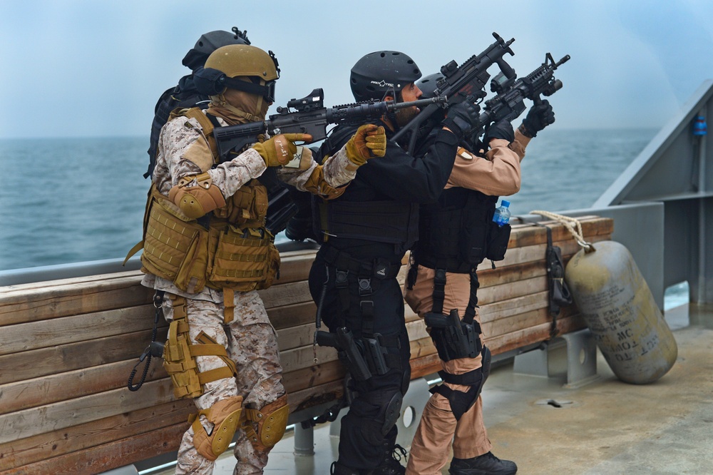 Visit, board, search and seizure at Eagle Resolve 2015