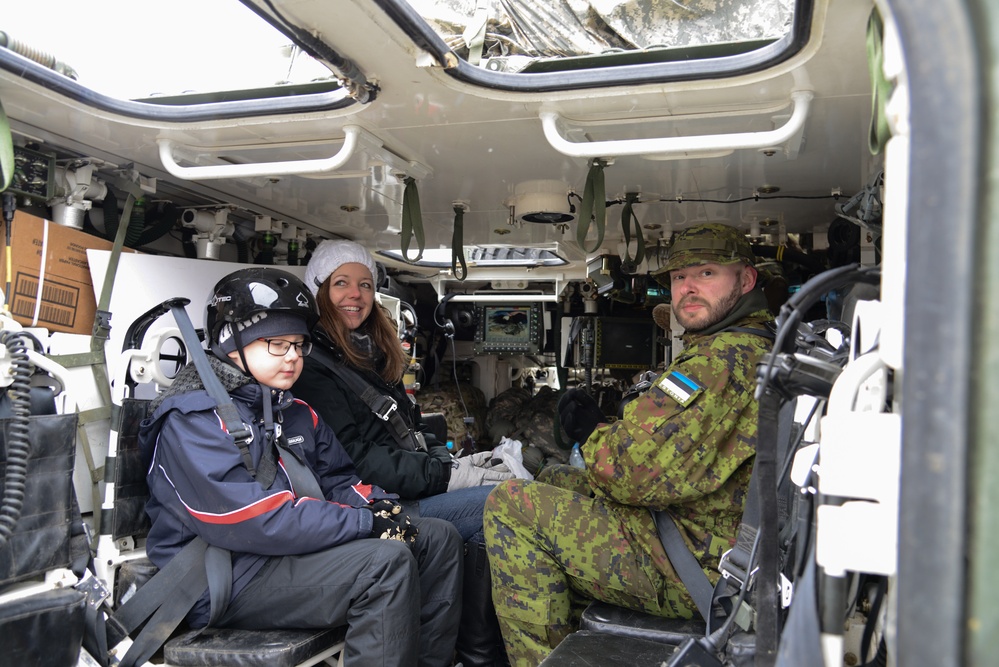 Dragoon Ride, static display in Parnu Estonia