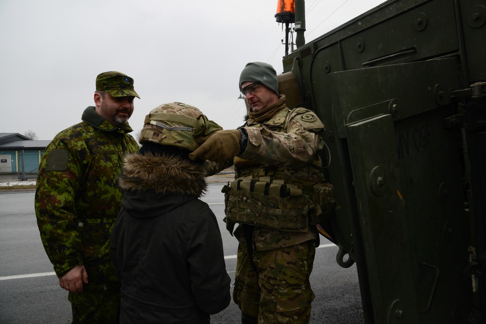 Dragoon Ride, static display in Parnu Estonia