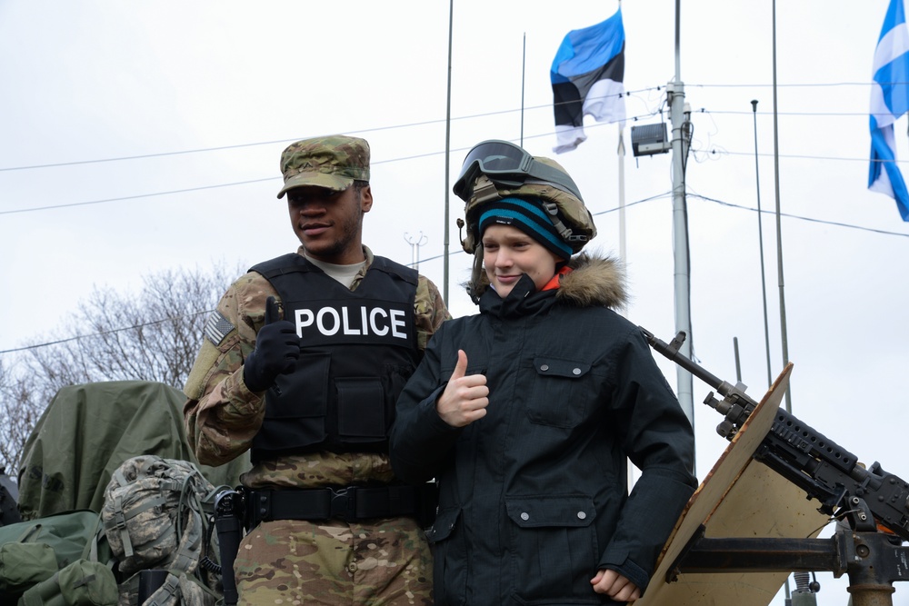 Dragoon Ride, static display in Parnu Estonia