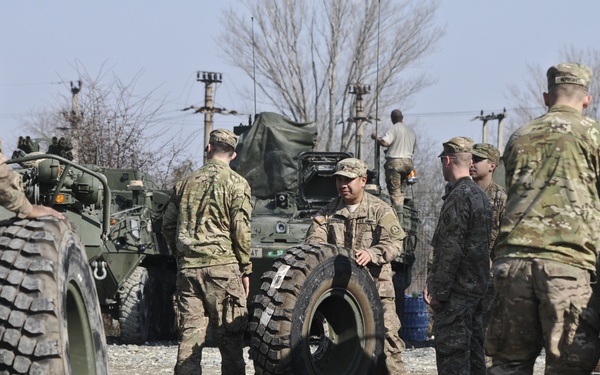 2nd Sqdn, 2nd CR prepares their equipment for OAR