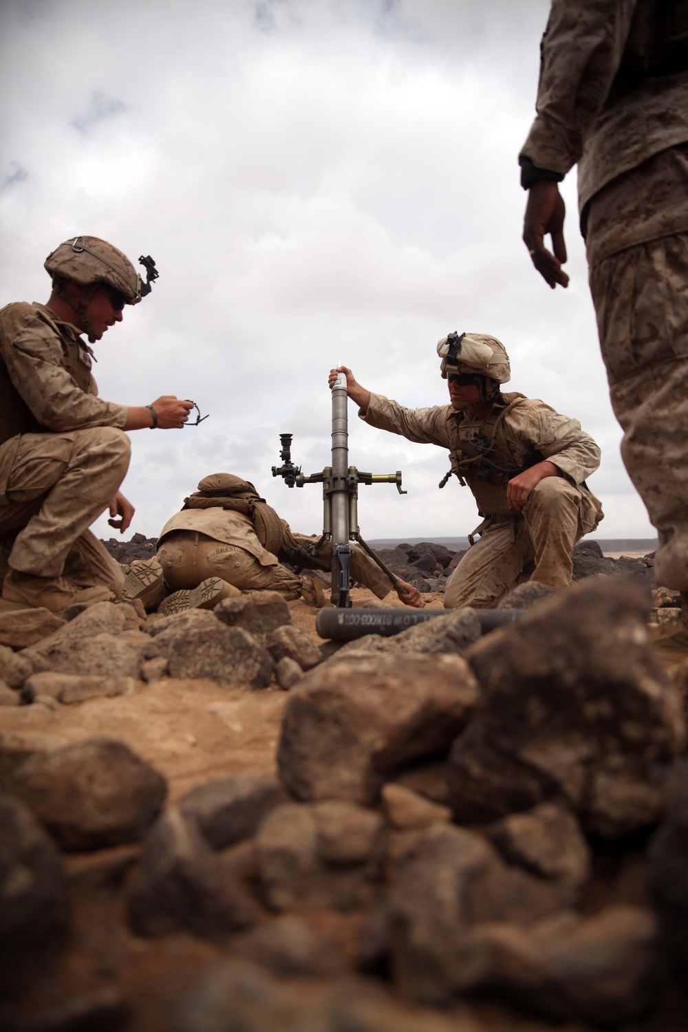 BLT 3/6 conducts machine gun, mortar range