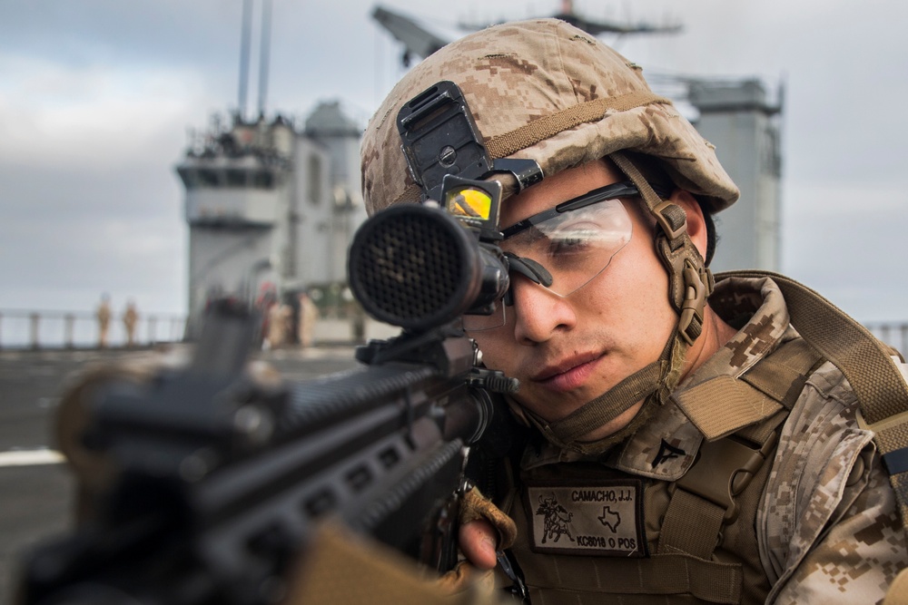 State of Readiness: 15th MEU Marines build on infantry tactics
