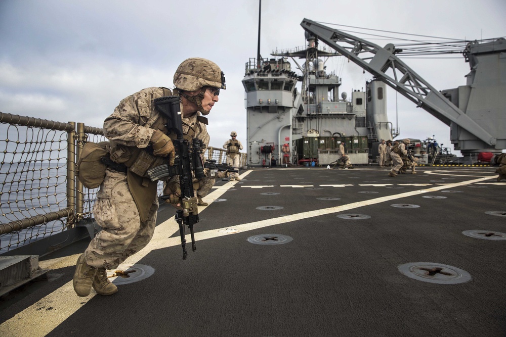 State of Readiness: 15th MEU Marines build on infantry tactics