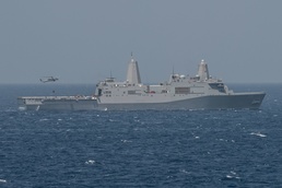 USS Bonhomme Richard: Ammo transfer