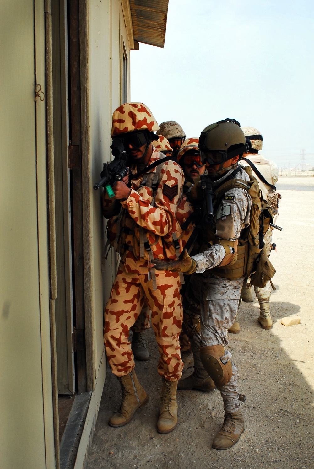 Exercise Eagle Resolve 2015: Simulated hostage rescue mission